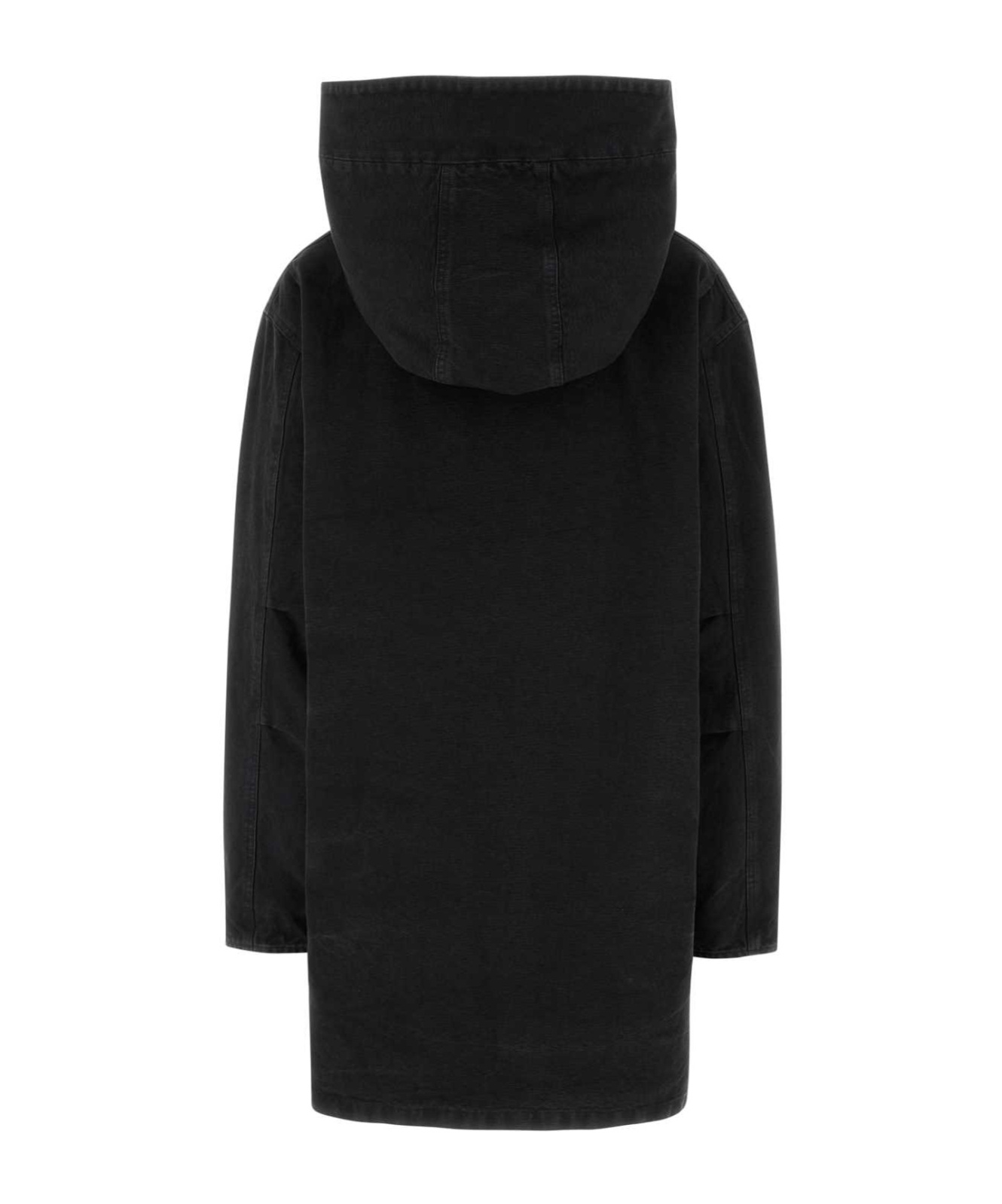 Prada Long-sleeved Casual Jacket In Black