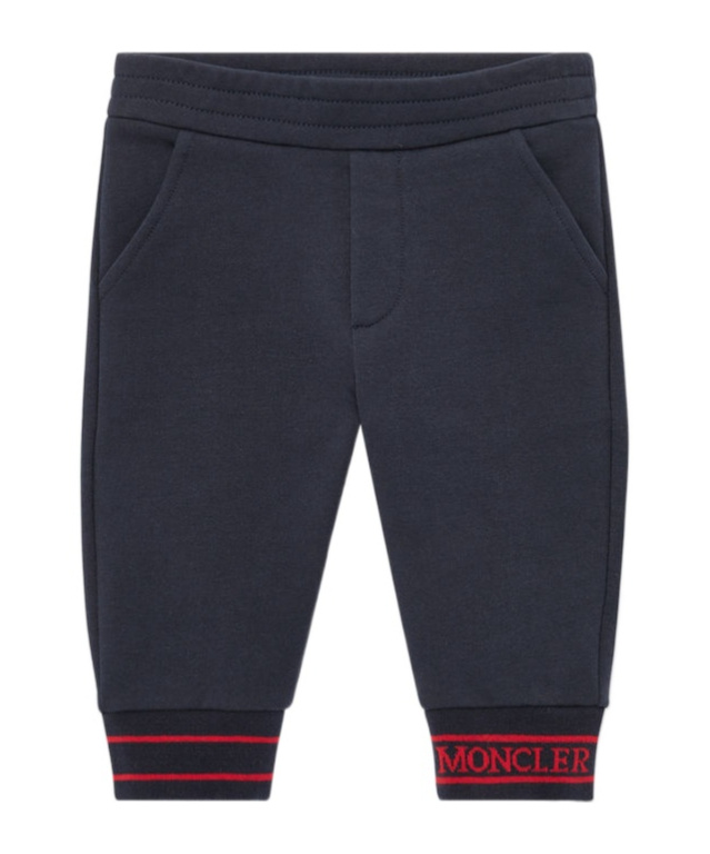 Moncler Logo Sweatpants In Blue