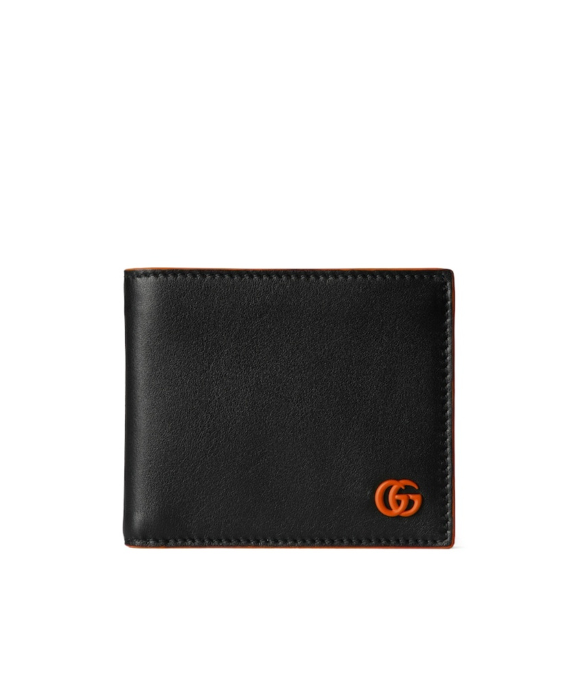 Gucci Gg Marmont Bifold Wallet In Black