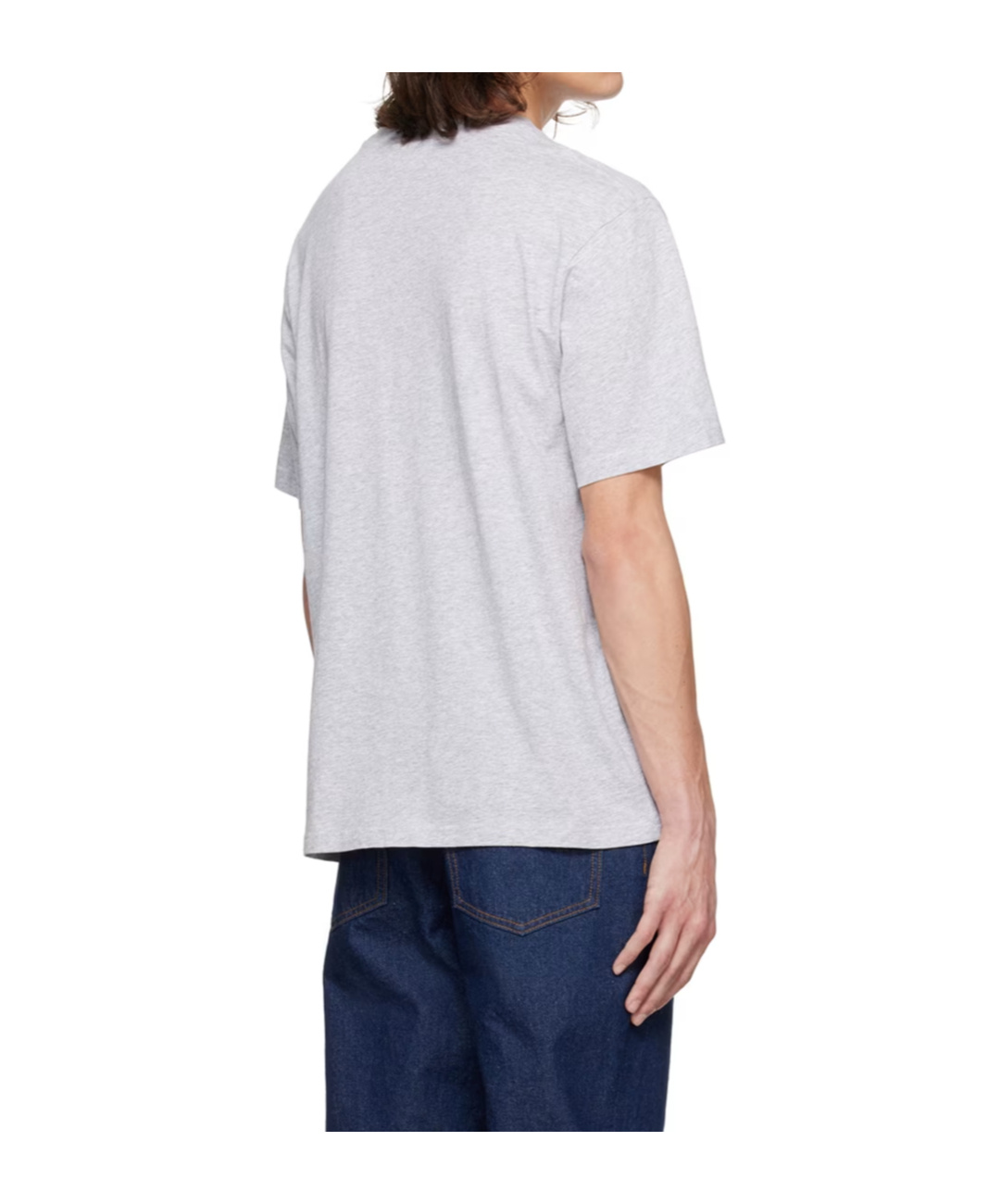 Maison Kitsuné Gray Surf Club T-shirt In White
