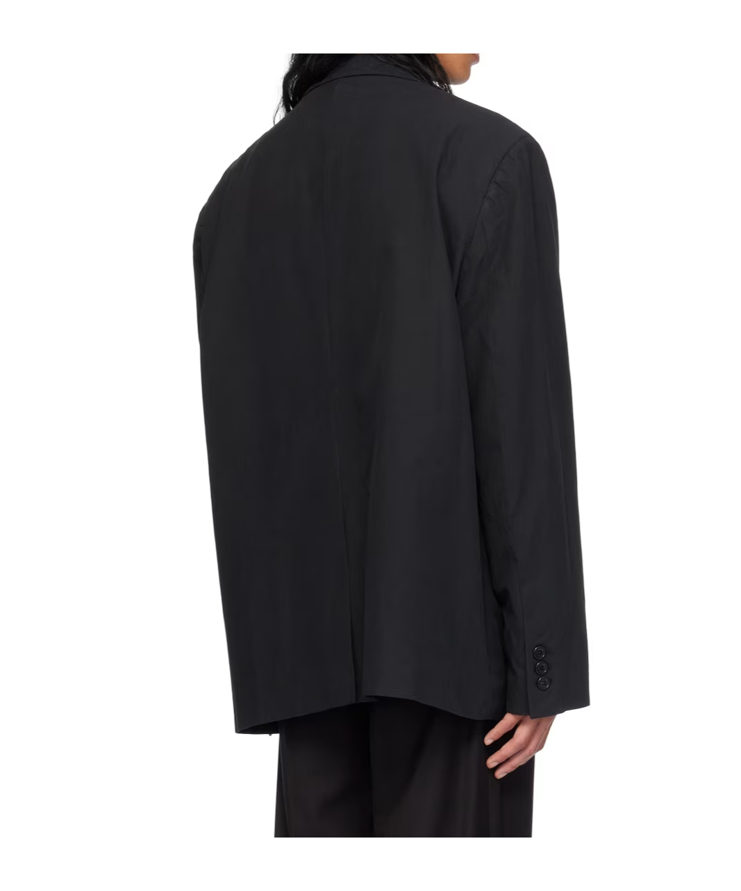 We11 Done Single-breasted Blazer In Black