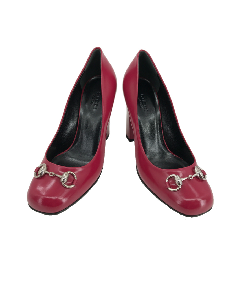 Gucci Thick Heels In Red