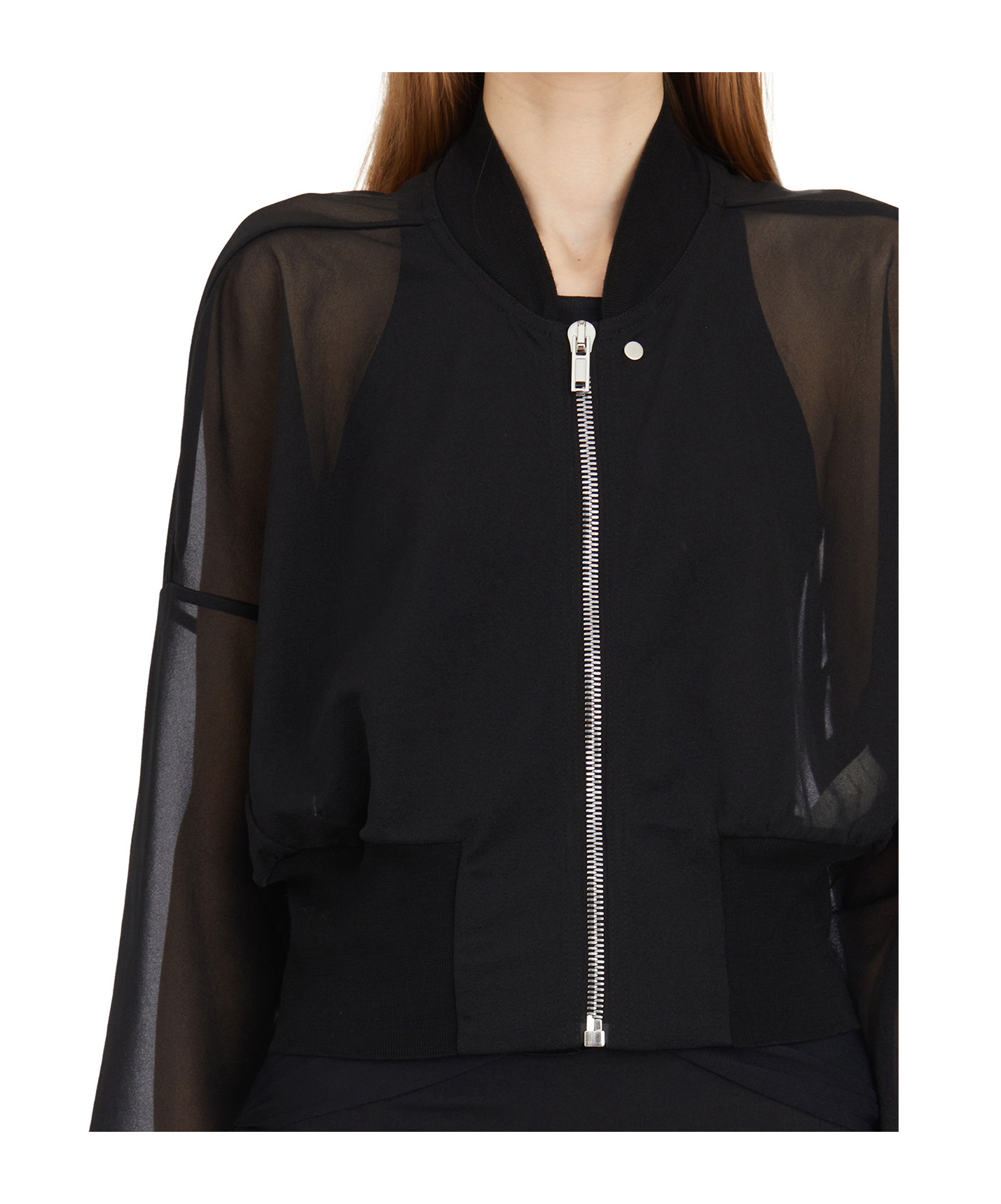 Rick Owens Organza Jacket Flight Jacket