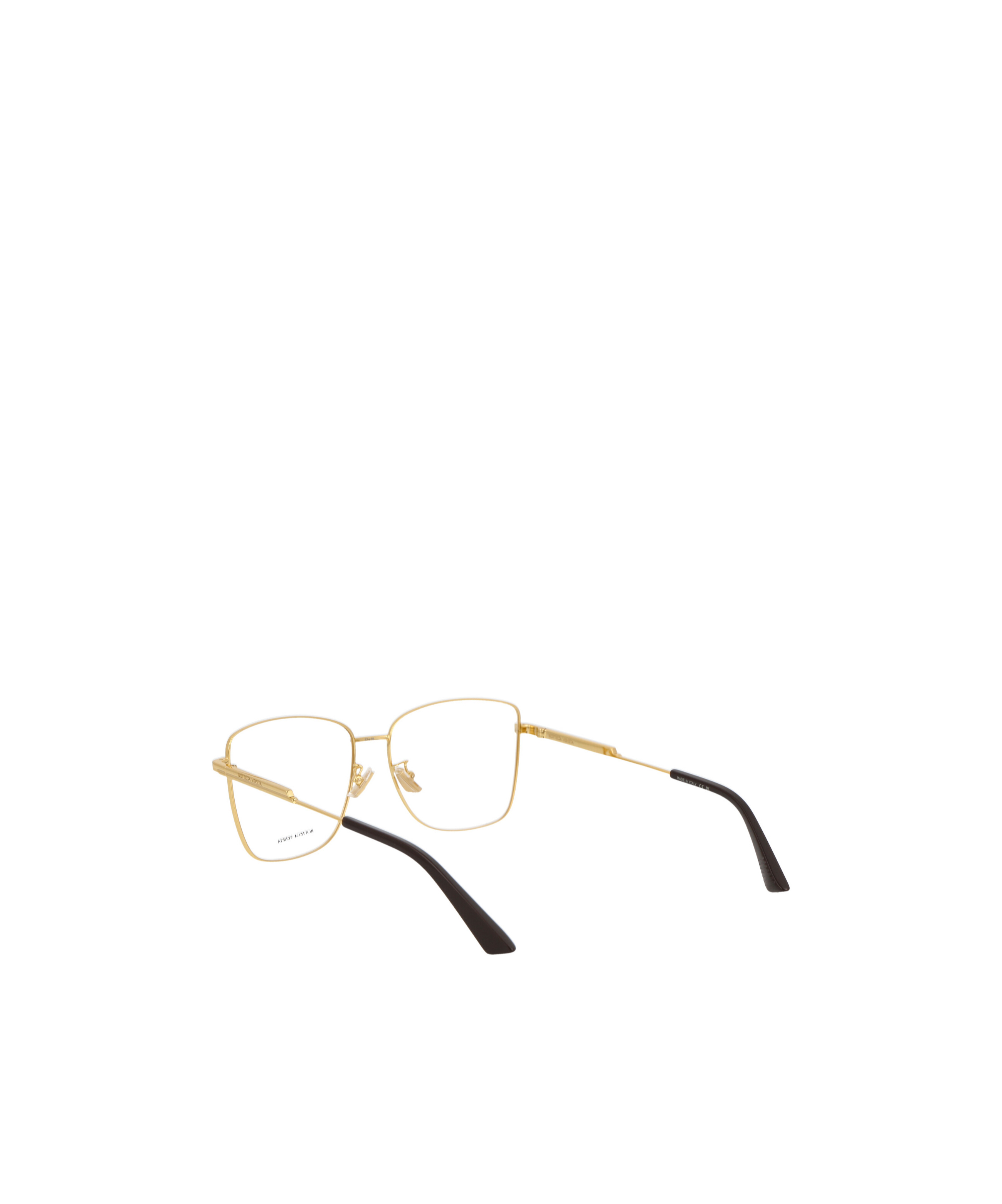 Bottega Veneta Logo Flat Mirror In White