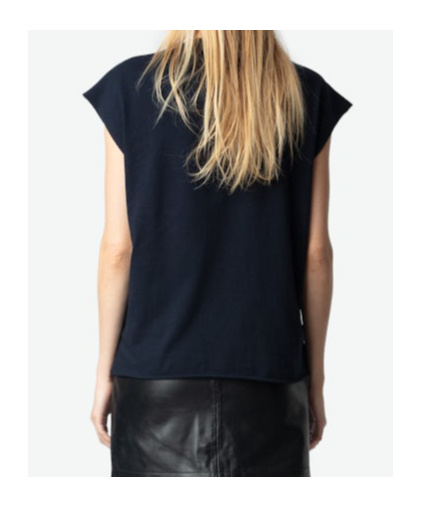 Shop Zadig & Voltaire Zadig Voltaire Cloe Tank Top In Black
