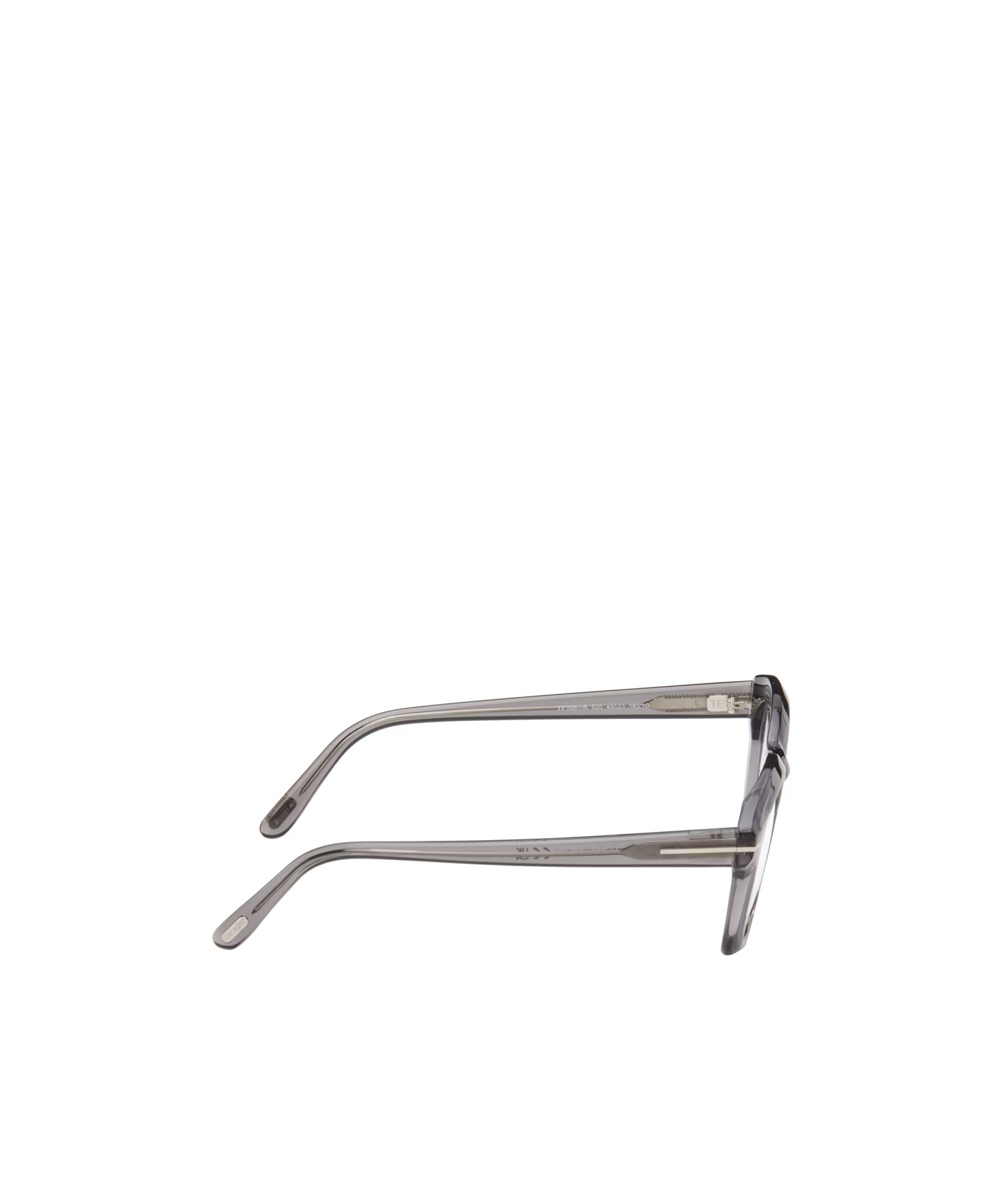Tom Ford Square Glasses In Gray
