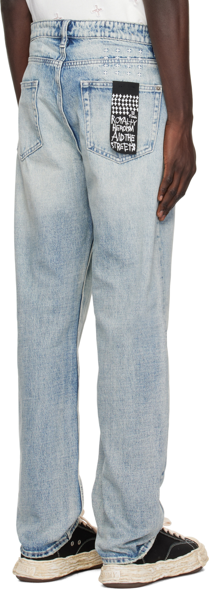 Shop Ksubi Anti K Punk Jeans In Gray