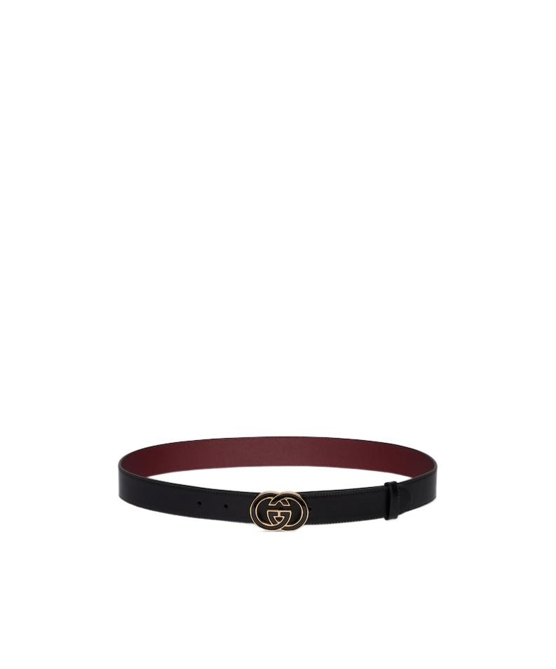 Gucci Belt With Interlocking G Buckle