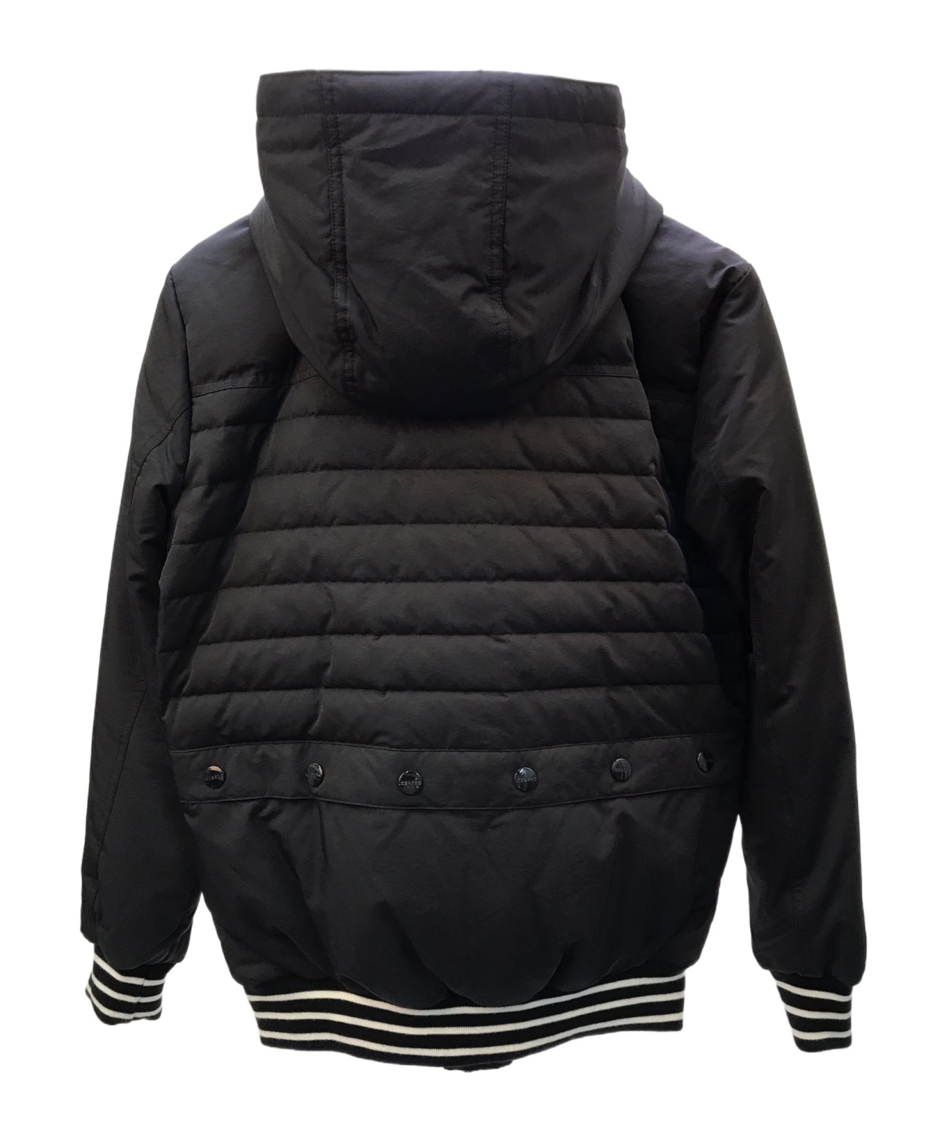 Iceberg Hooded Down Jacket In Black