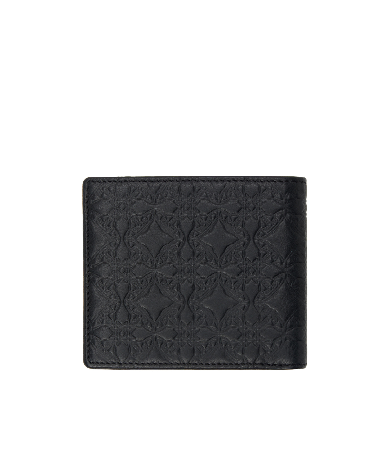 Vivienne Westwood Embossed Wallet In Black