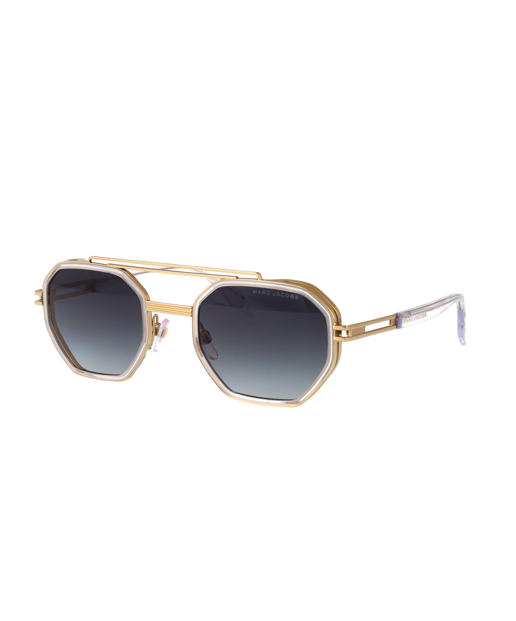 Marc Jacobs Aviator-frame Sunglasses In Gold