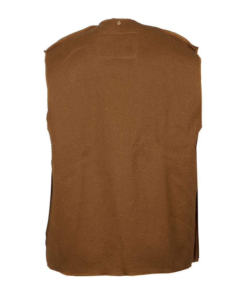 BARBOUR WARM PILE PRESS-STUD REVERSIBLE VEST