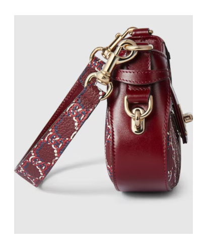 Gucci Moon Side Mini Shoulder Bag In Red