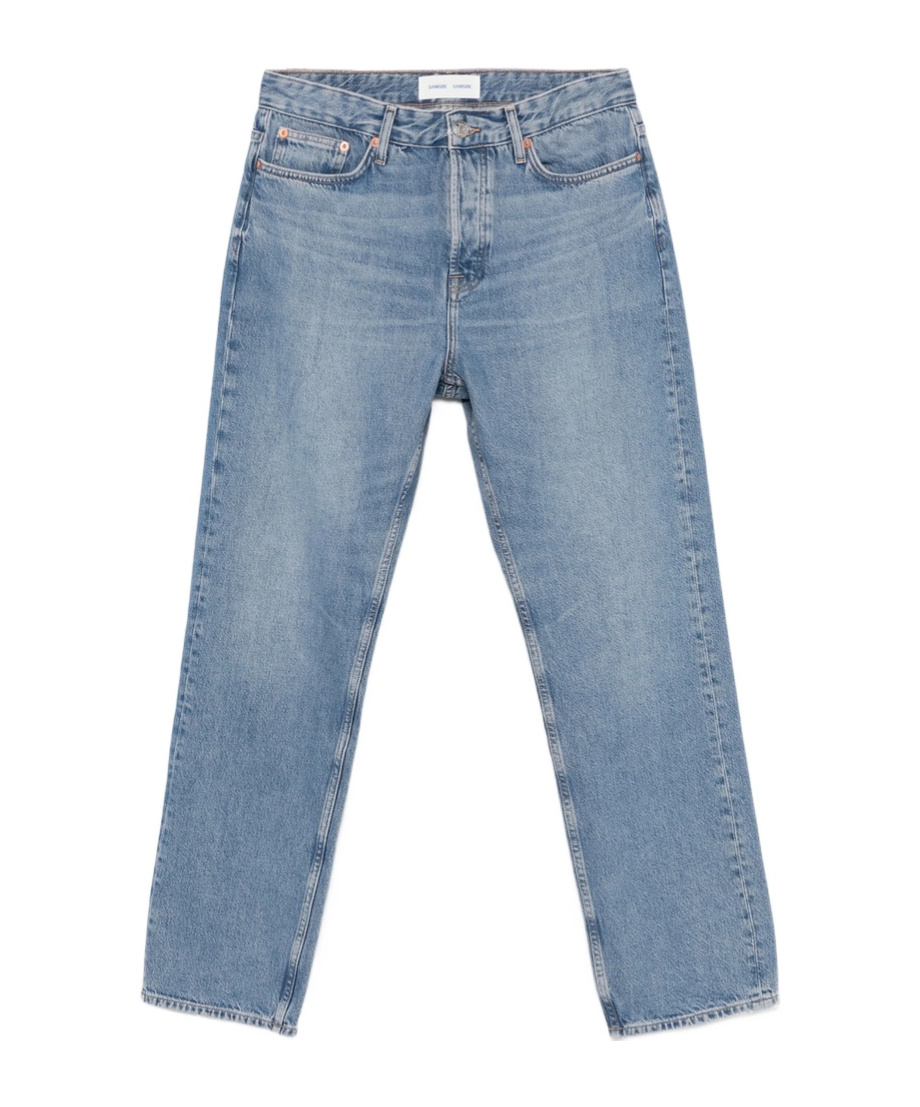 Samsoe & Samsoe Straight-leg Jeans In Blue