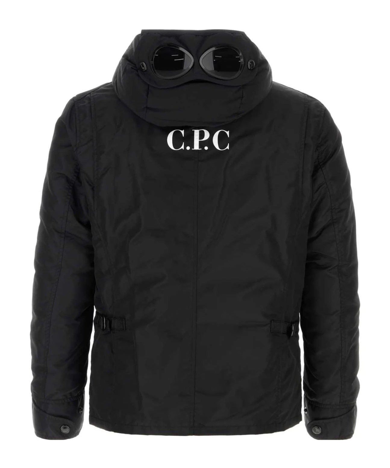 Junya Watanabe Long-sleeved Hooded Jacket In Black