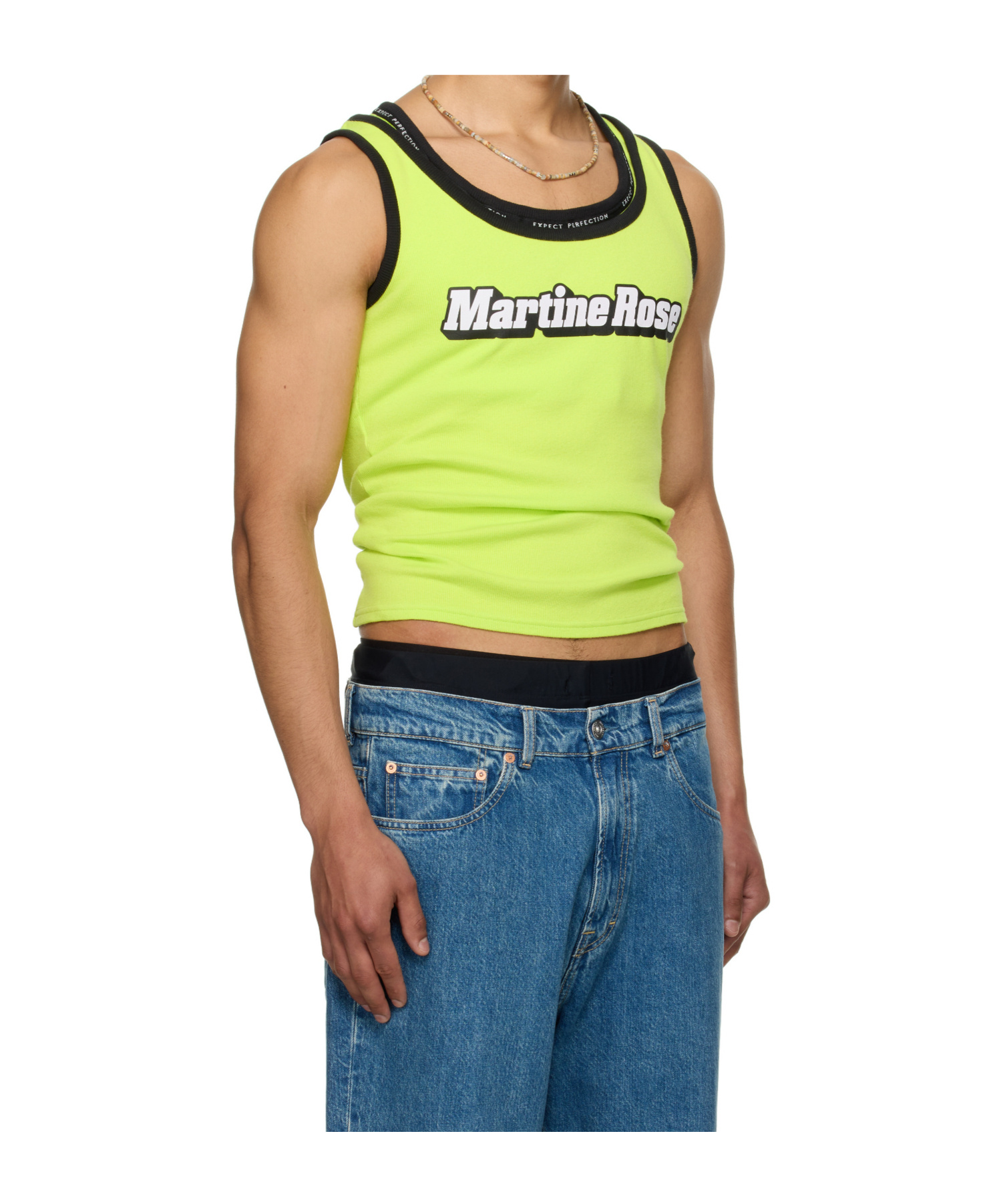 Martine Rose Folded Vest In Multi