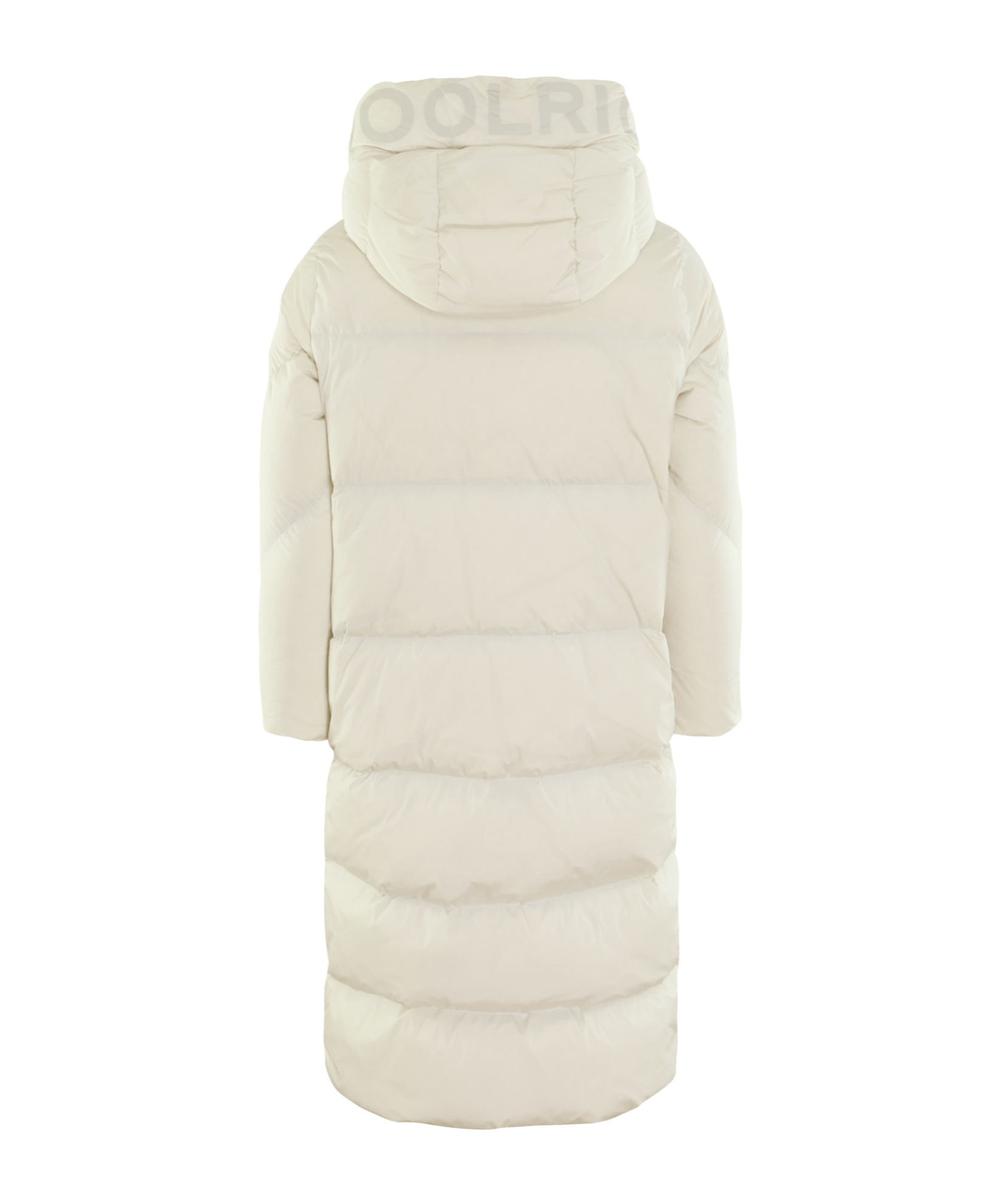 Woolrich Aurora Long Padded Parka In White