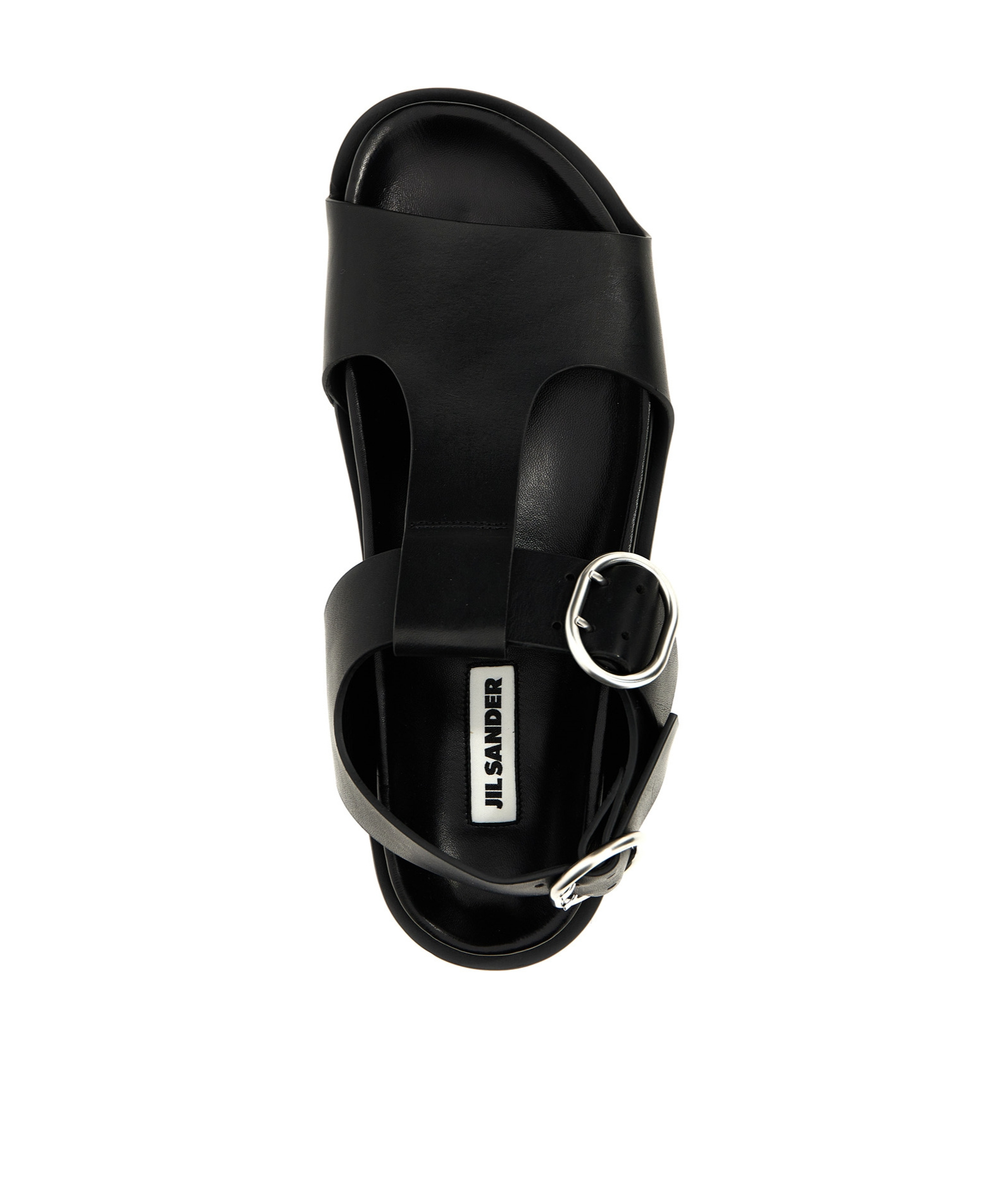 JIL SANDER JIL SANDER BUCKLE DETAILED SANDALS 