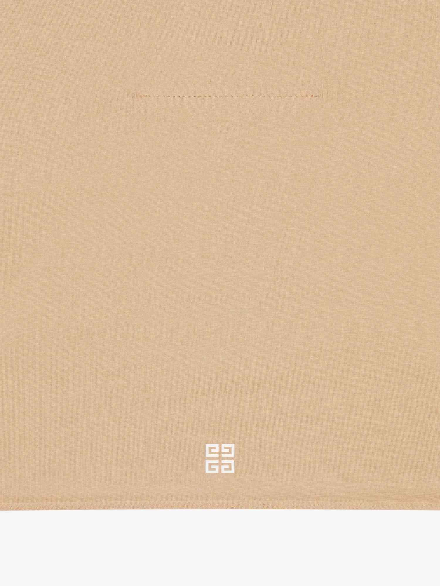 Givenchy Logo Printed Cropped T-shirt In Nude