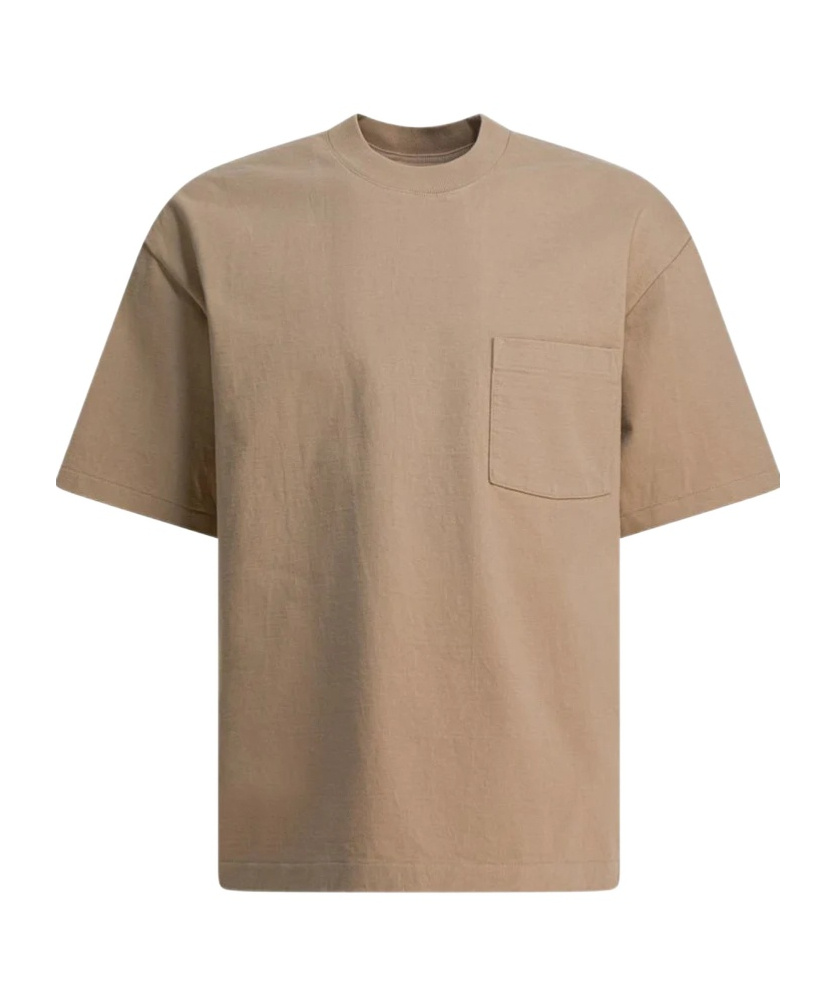Auralee Men Cotton T-shirt In Brown
