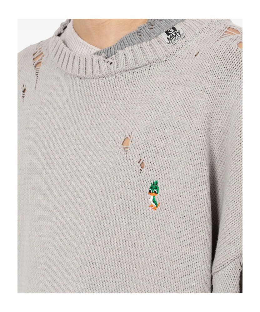 Miharayasuhiro Maison Mihara Yasuhiro Sweaters In Gray