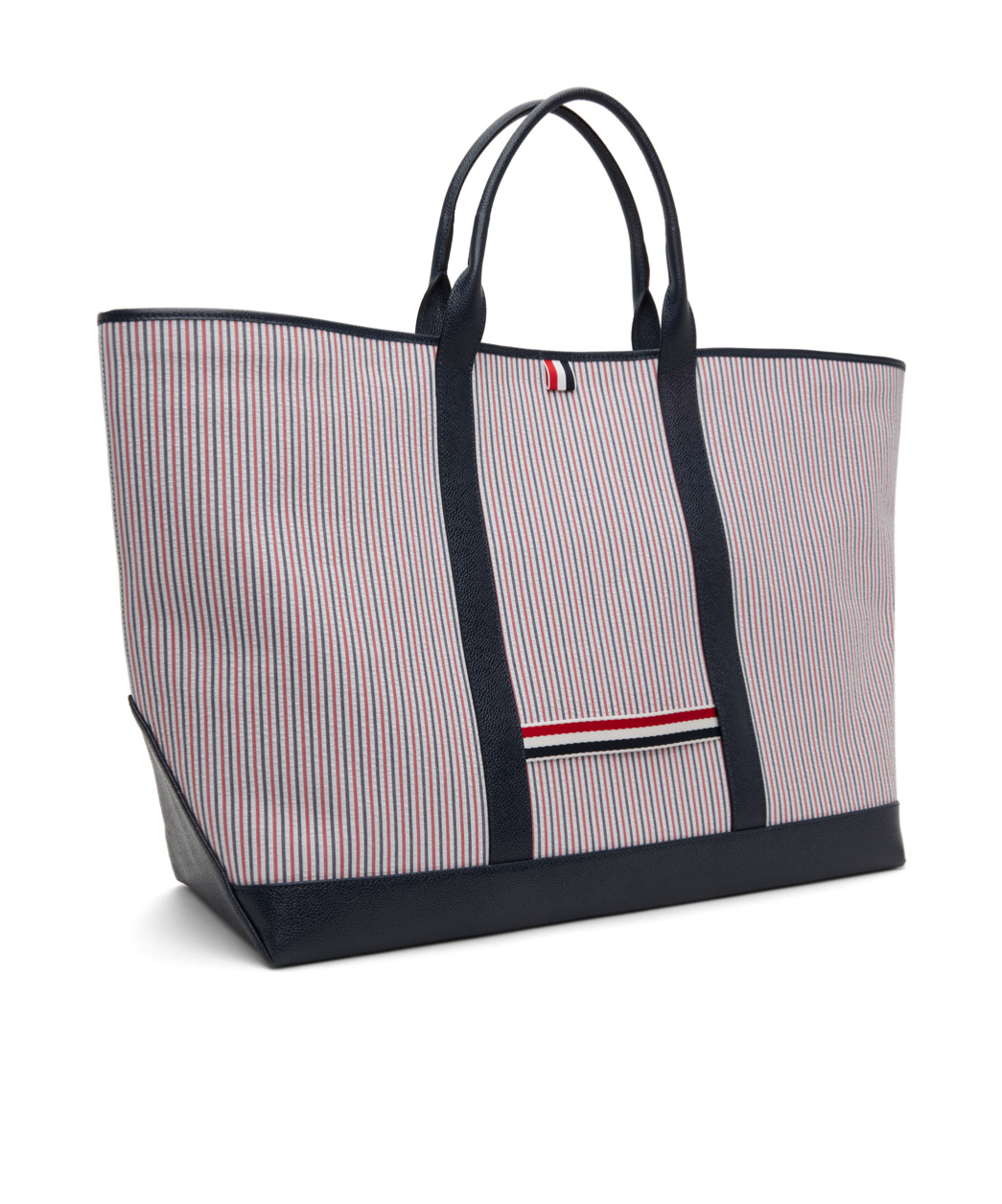 Thom Browne Logo Oversized Tool Tote Bag In Multicolor