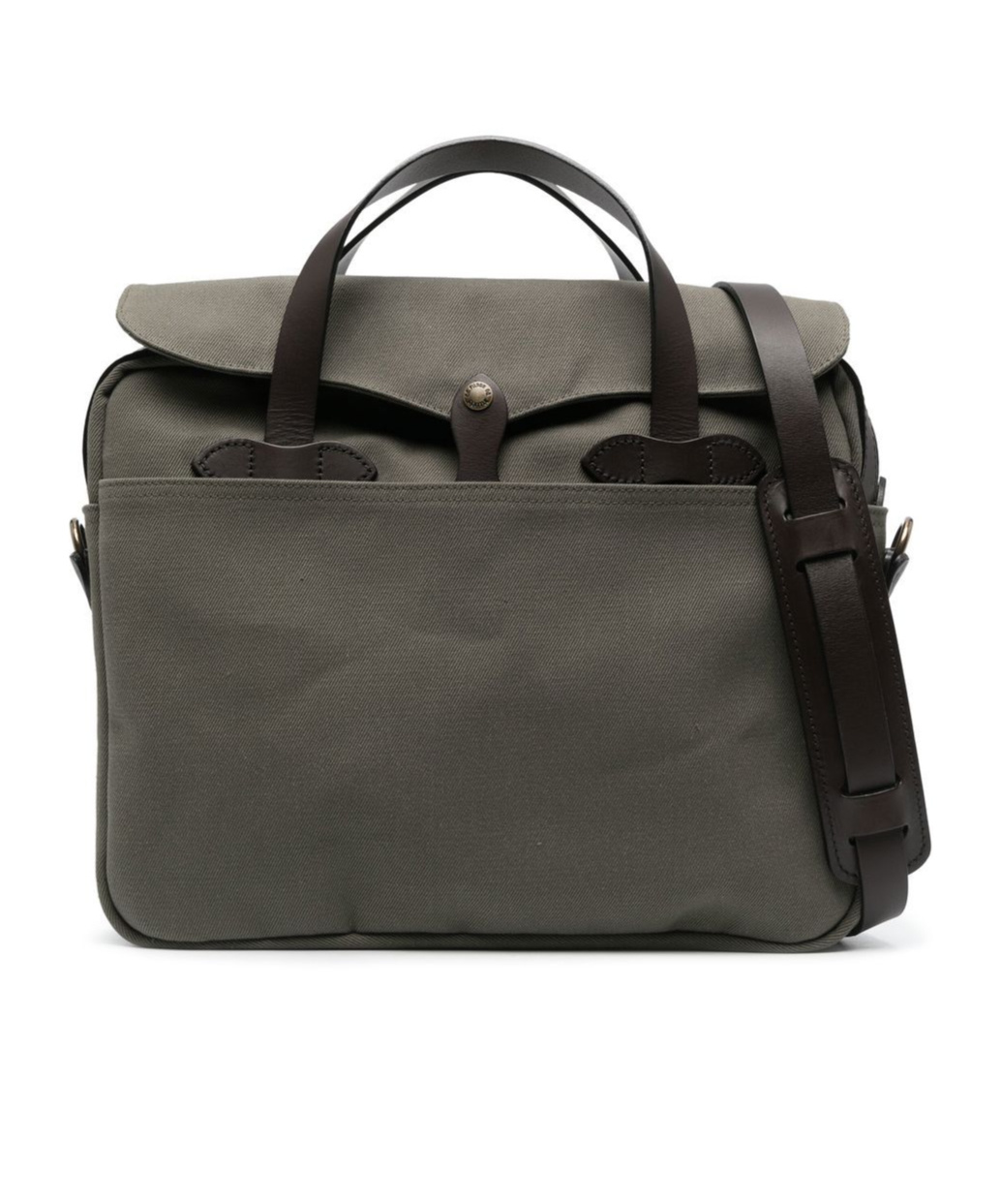 Filson Logo Handbag In Gray