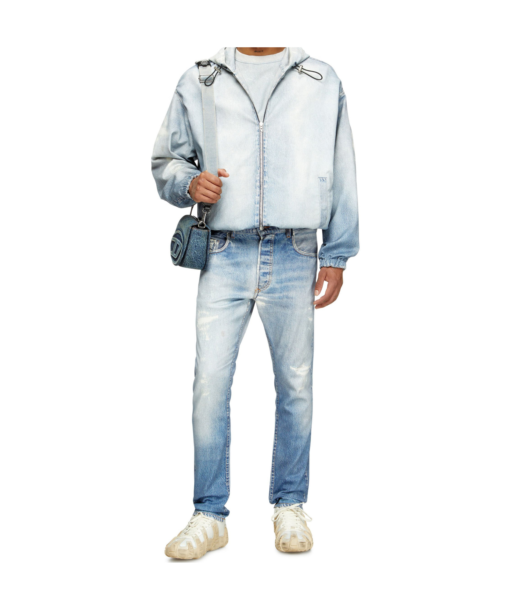 Diesel Regular 2030 D-krooley Joggjeans 068rx In Blue