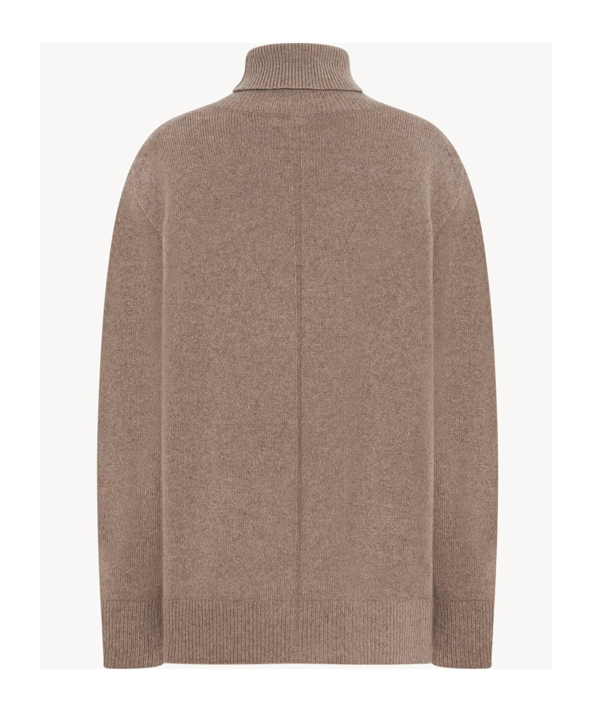 The Row Hepny Turtleneck Knitted Jumper In Brown