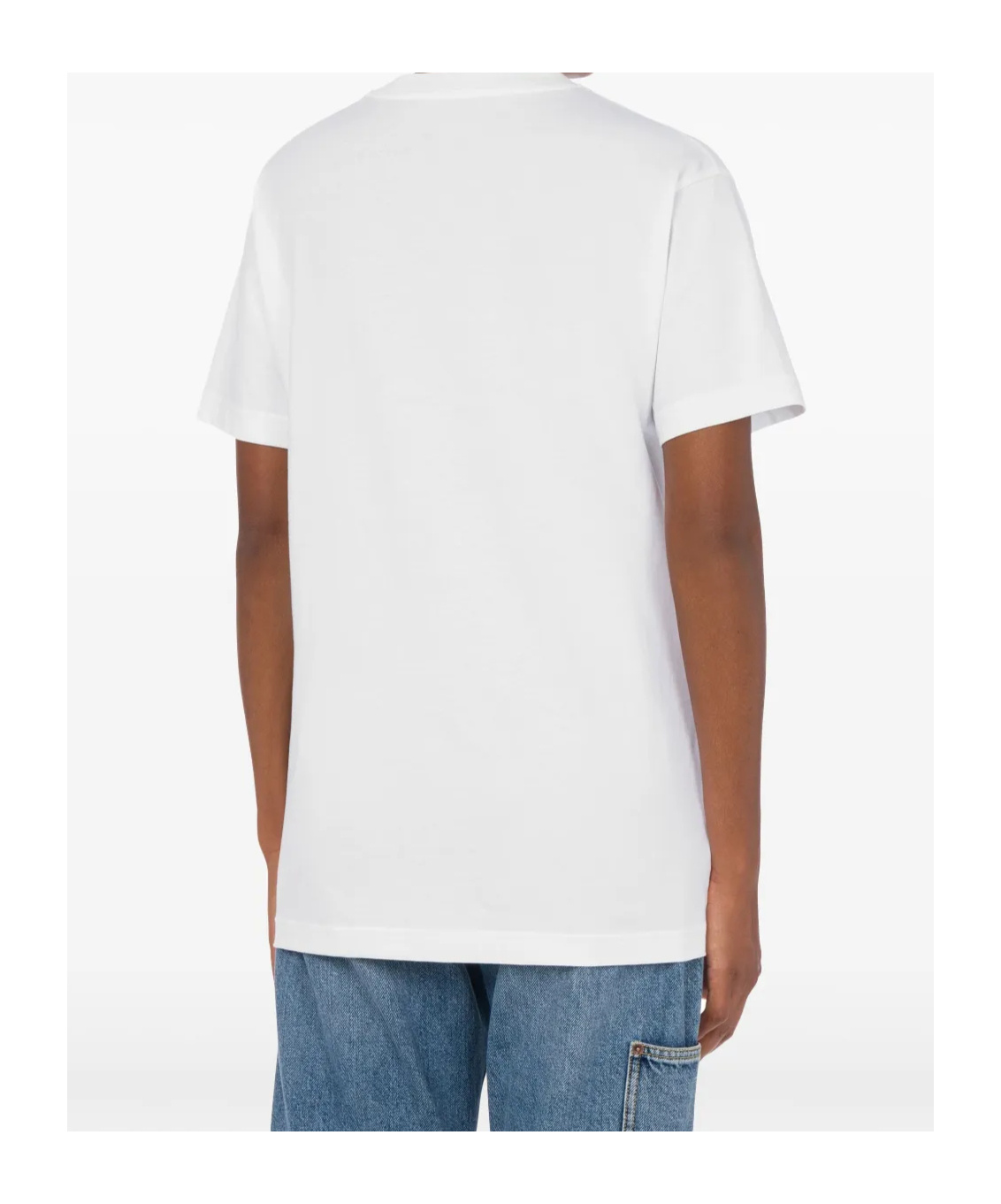 Moschino T-shirt With Print In White