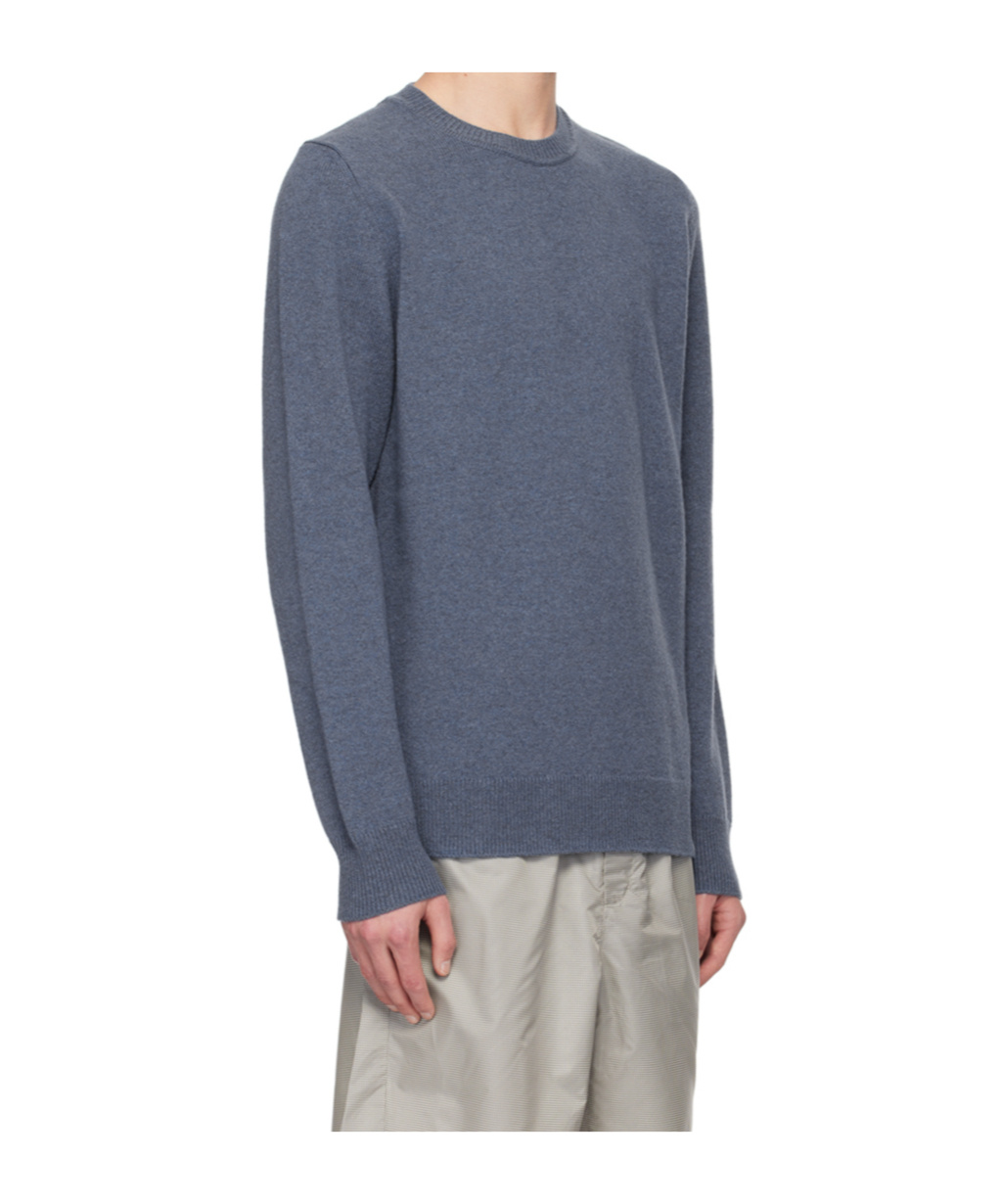 Norse Projects Blue Sigfred Sweater In Blue