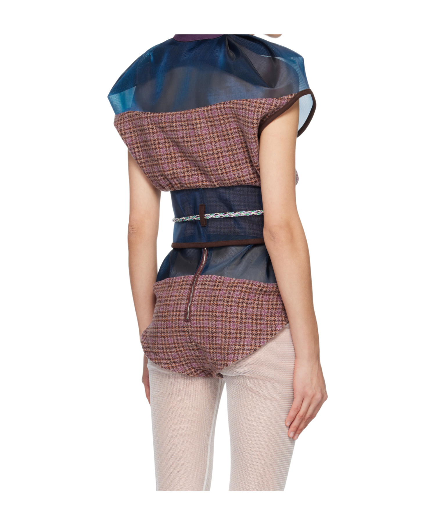 Kiko Kostadinov Multicolor Eartha Fitted Jacket In Multi