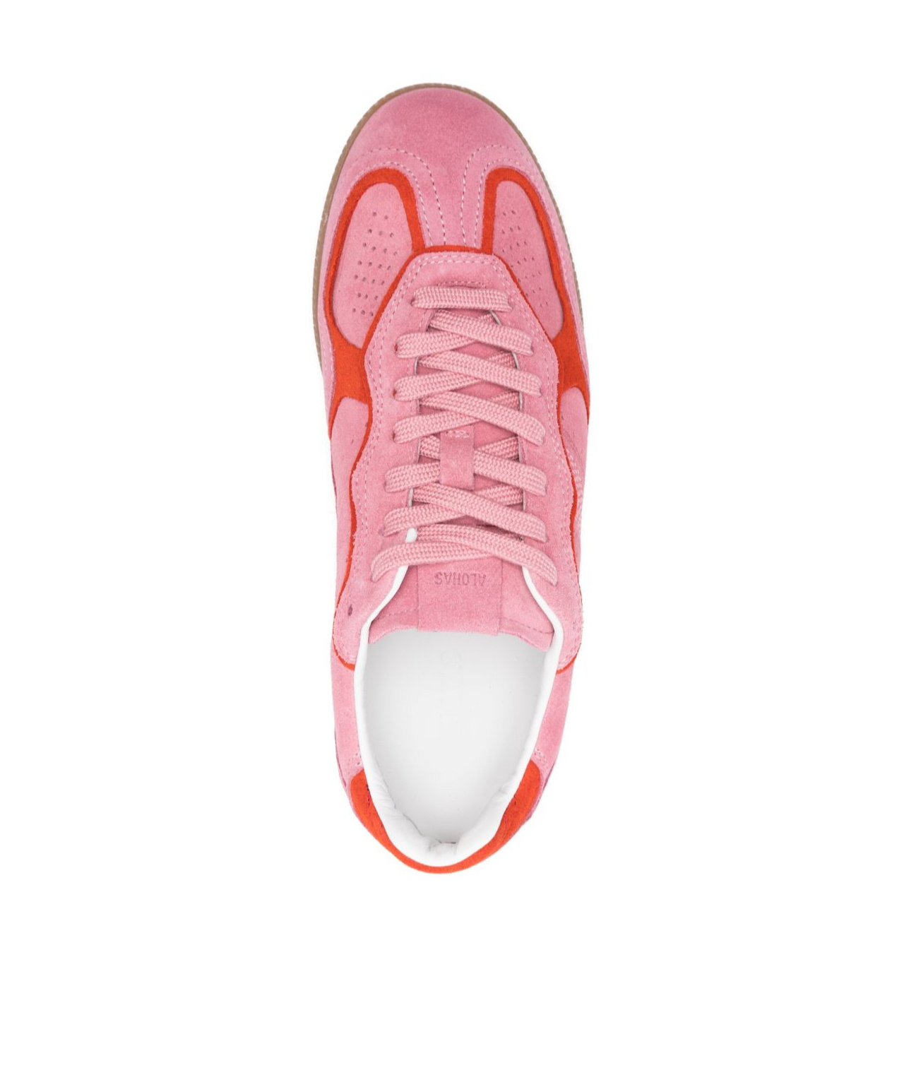 Shop Alohas Tb.490 Rife Sea Lace-up Sneakers In Pink