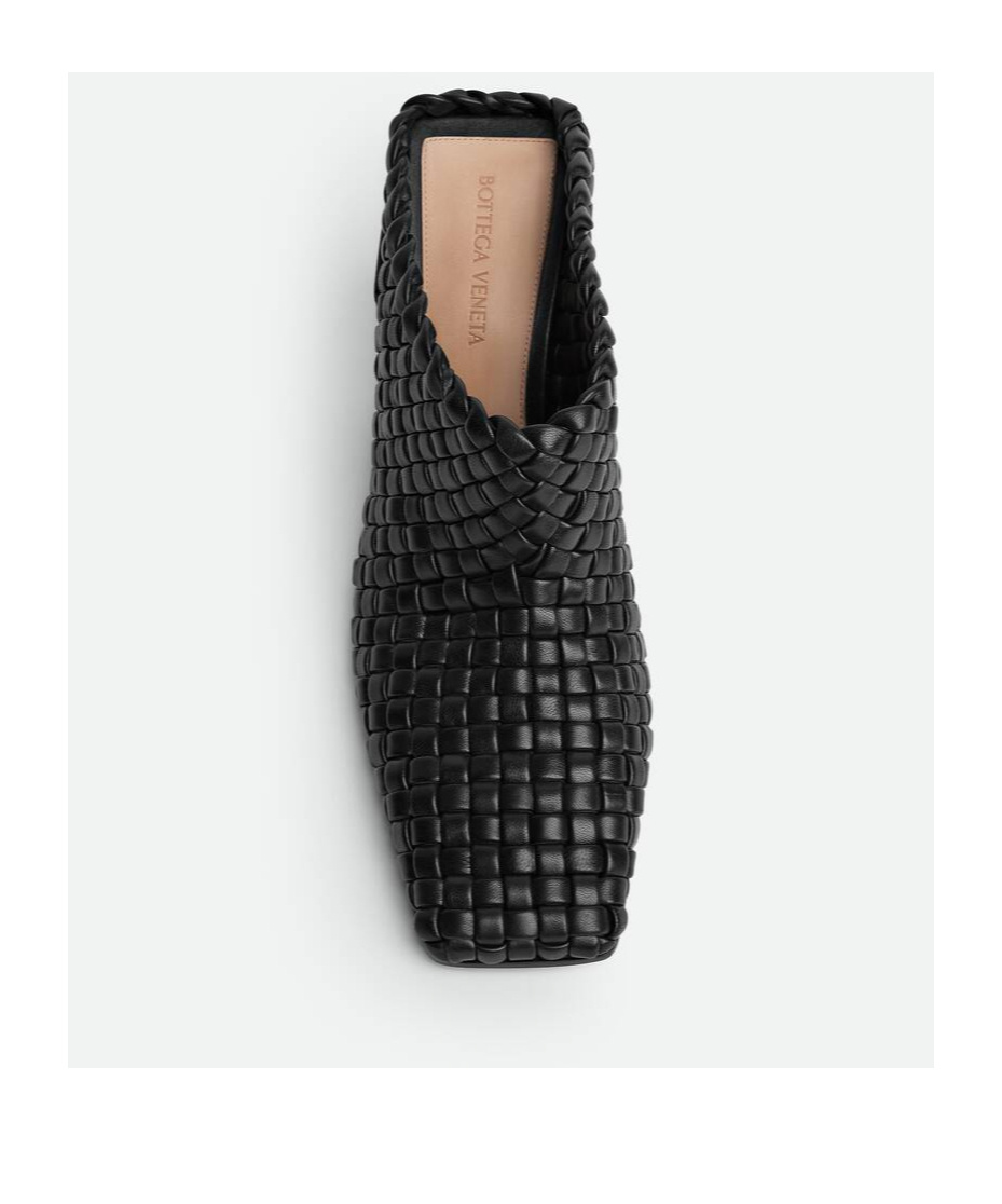 Bottega Veneta Ventura Mule In Black