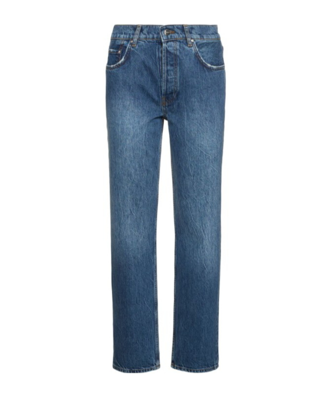 Anine Bing High-rise Straight Jeans
