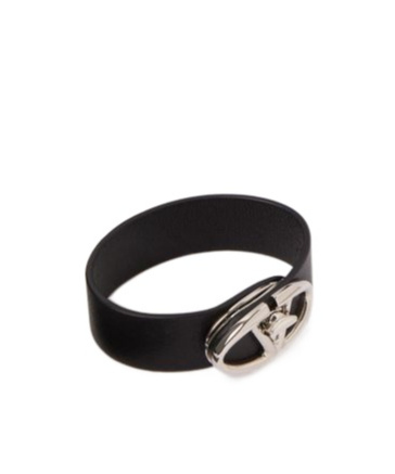 Valentino Vlogo Bracelet In Black