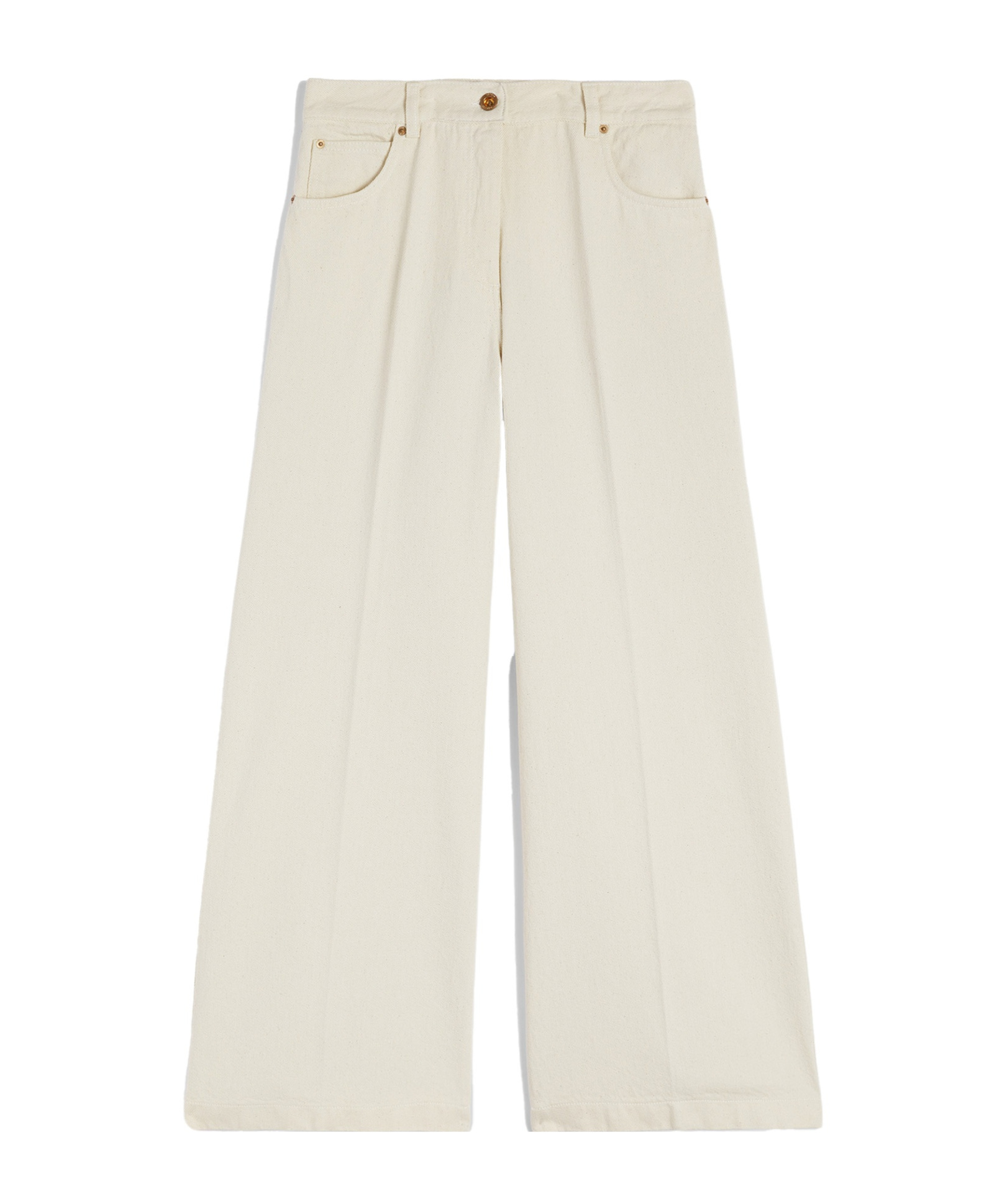 Aspesi Beige Italian Cotton Trousers In Neutral
