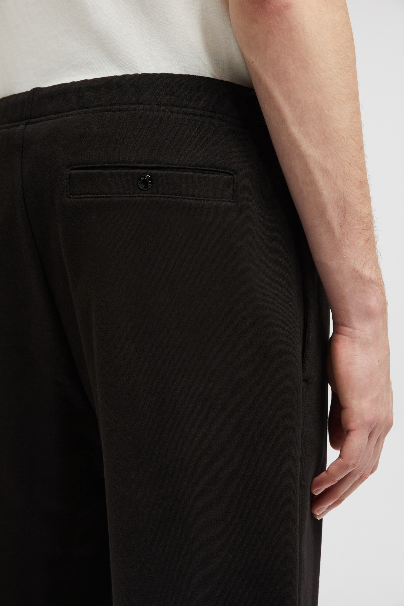 Moncler Tailored Trousers Multiple Pockets In Black