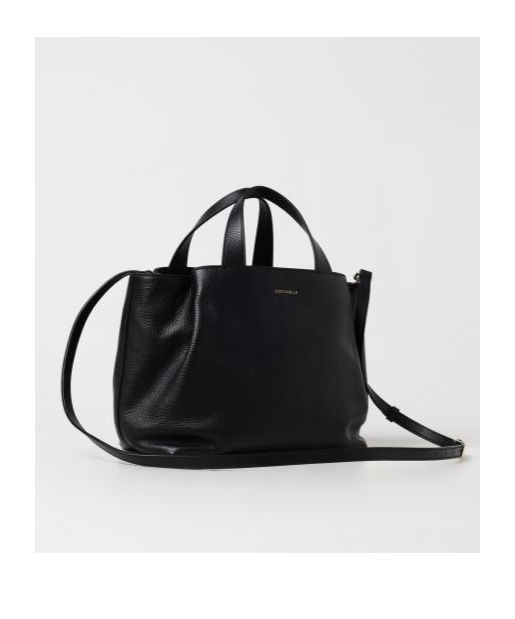 Shop Coccinelle Folded-detailing Leather Tote Bag In Black