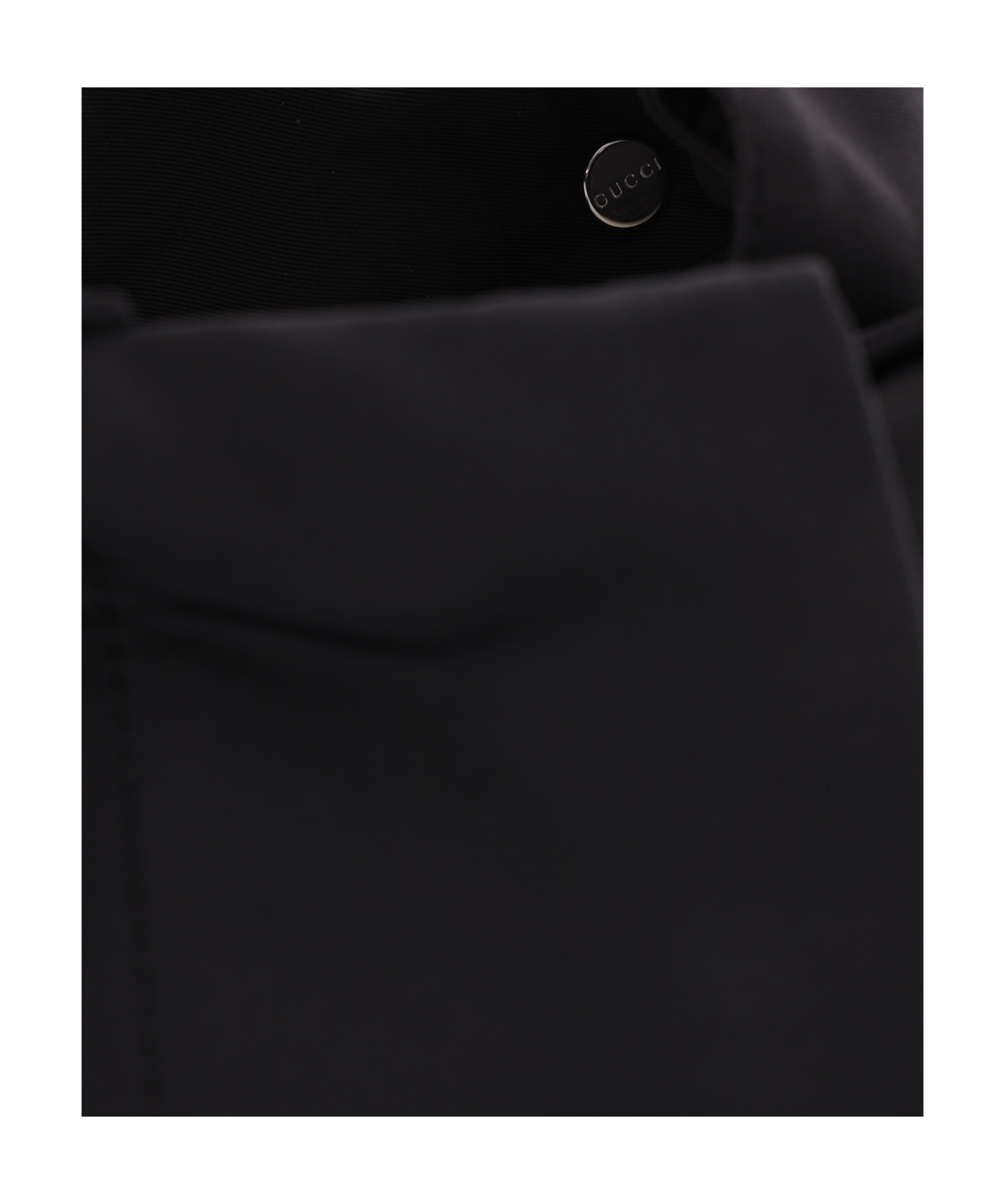 Gucci Adjustable Waist Hooded Coat In Black