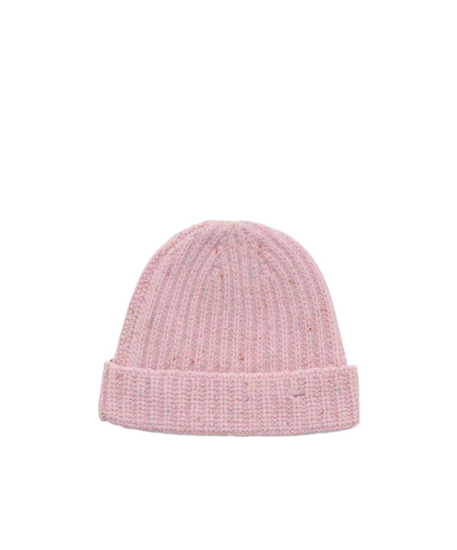 Marni Logo-embroidered Ribbed-knit Beanie In Pink