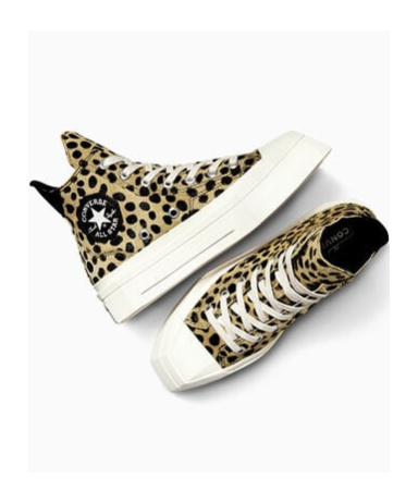Converse Lace-up High-top Sneakers In Black/egret/black