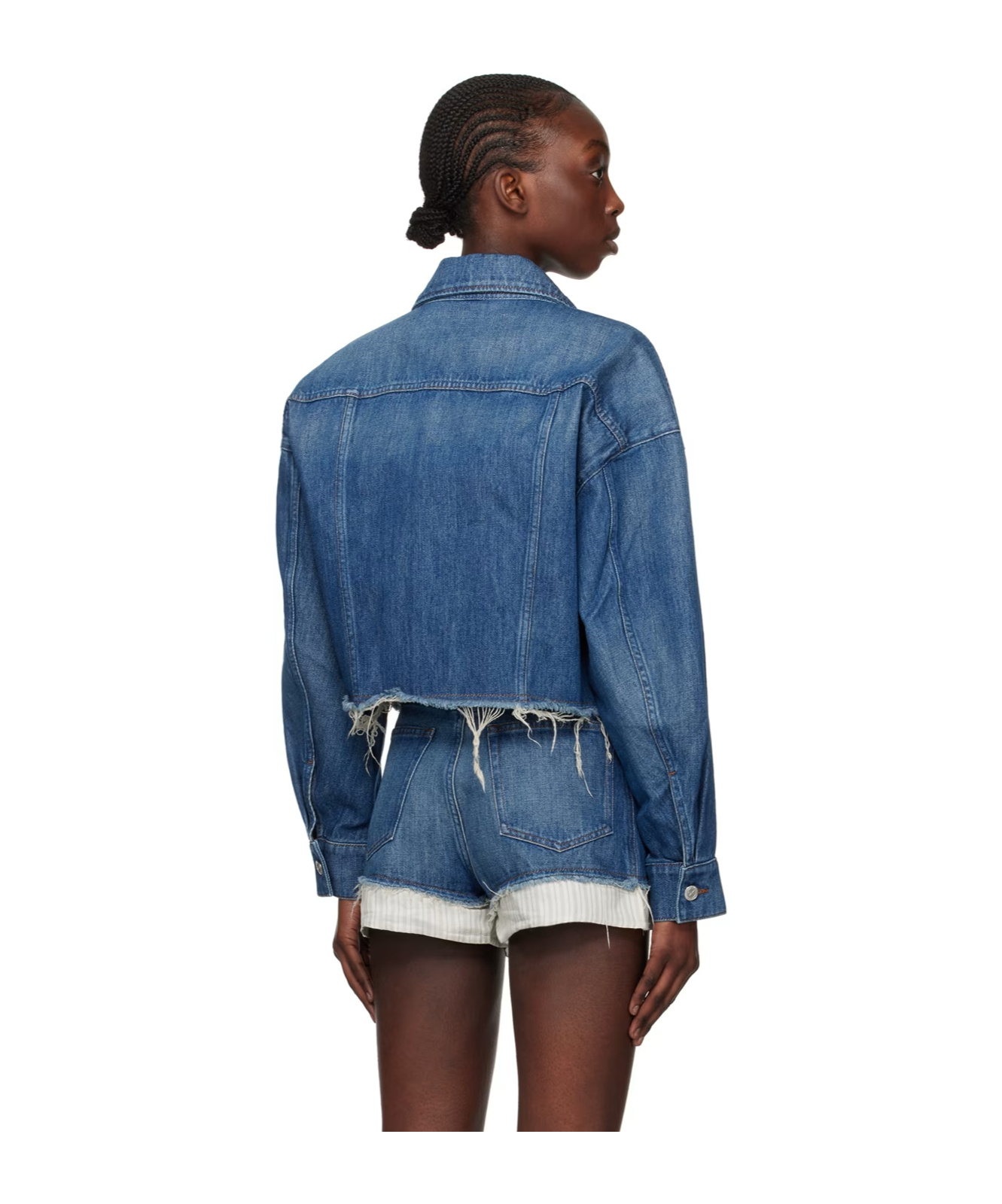 Apc Indigo Natacha Ramsay-levi Edition Sainters Denim Jacket In Blue