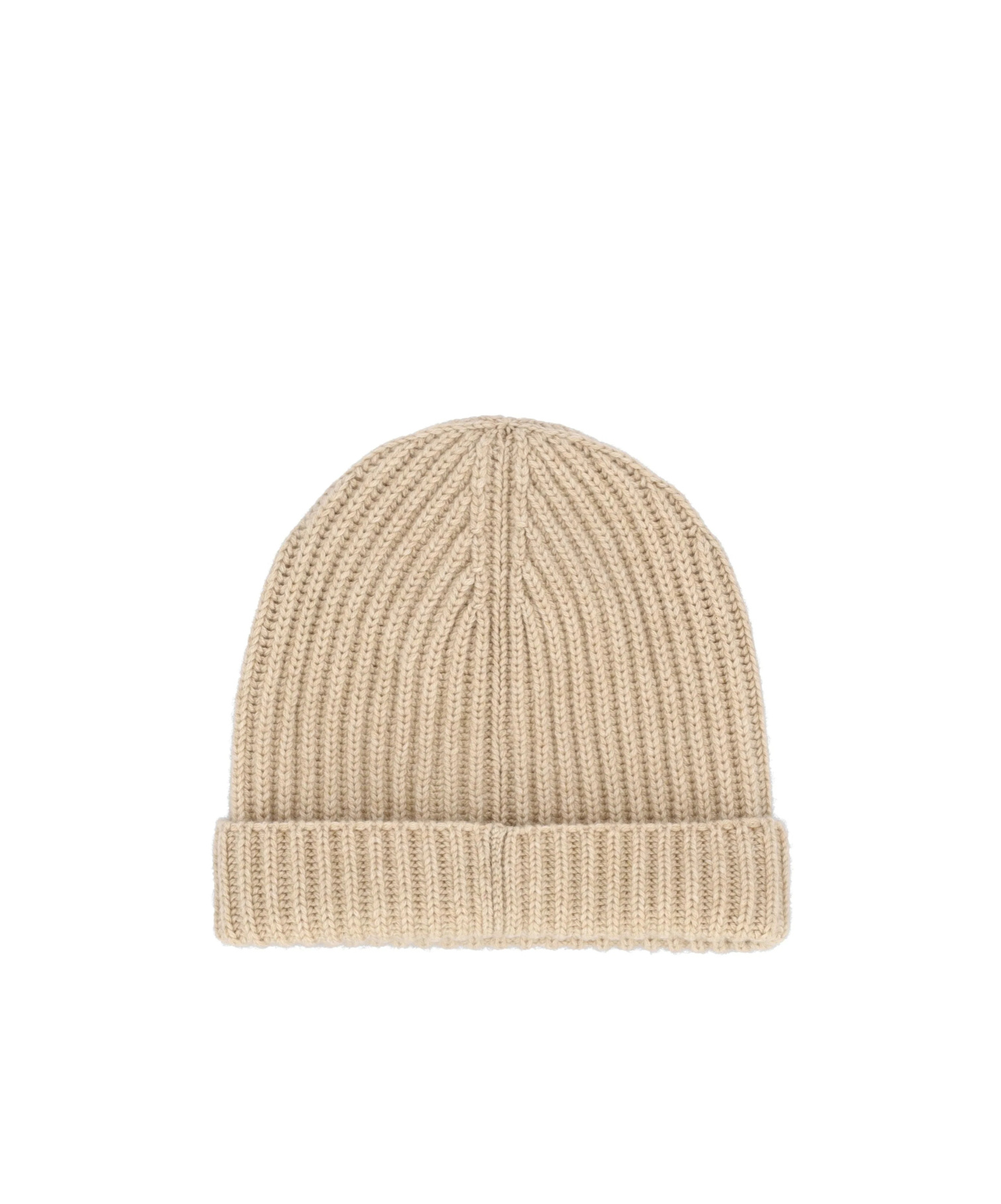 Loro Piana Turn-up Hem Knitted Beanie In Neutral