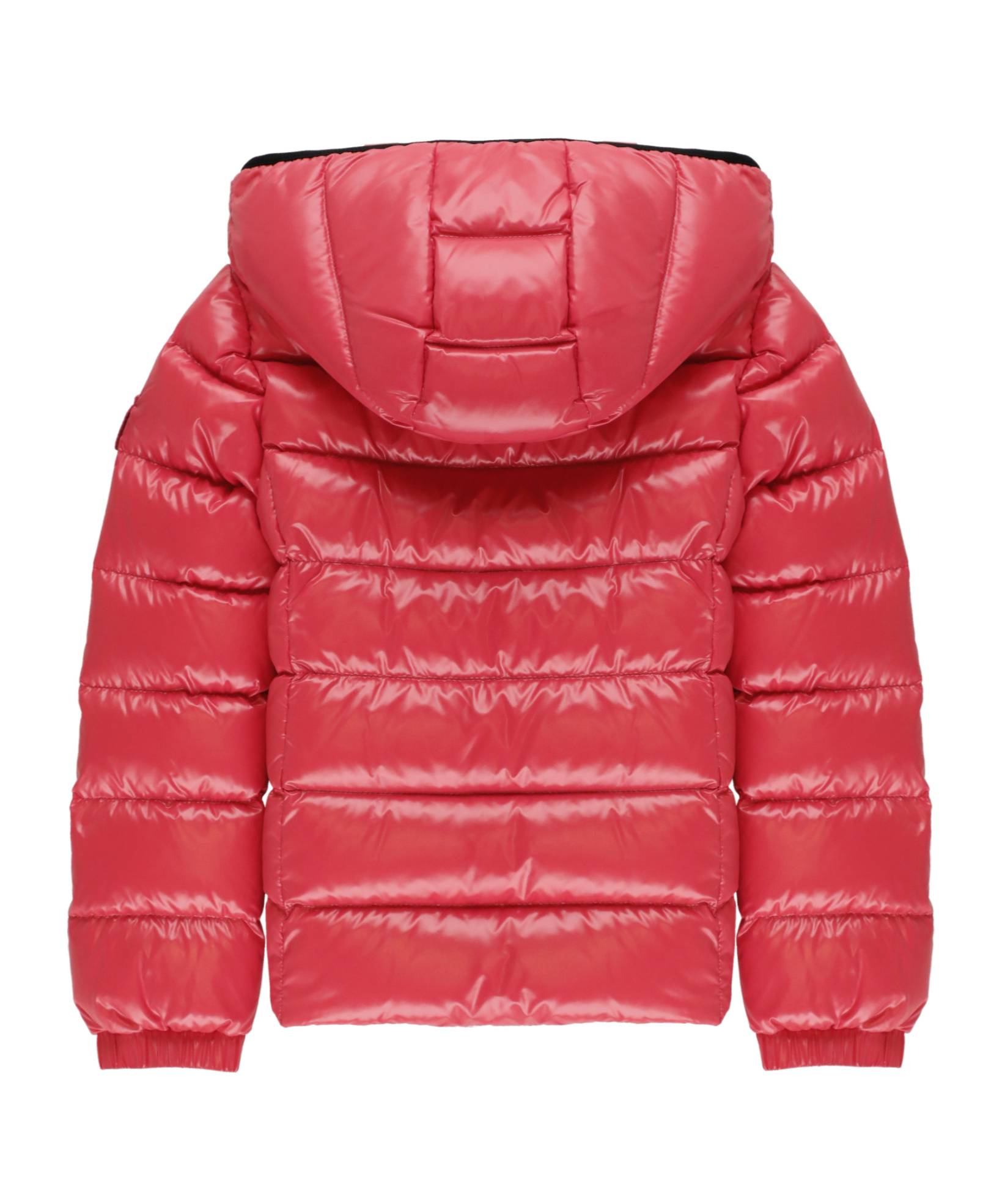Moncler Long Sleeve Down Jacket In Red