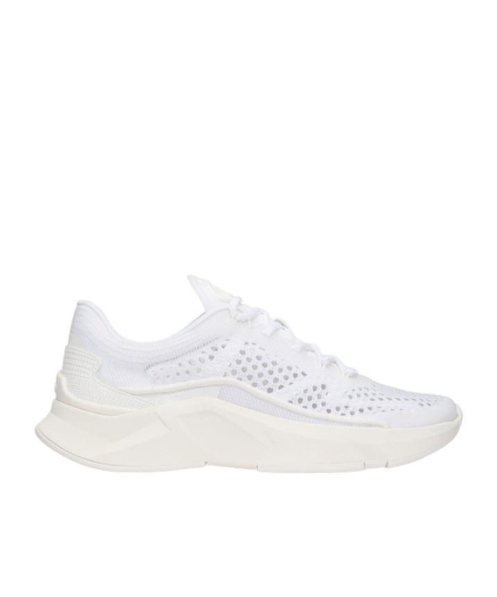 Valentino True Actress Mesh Sneakers In White