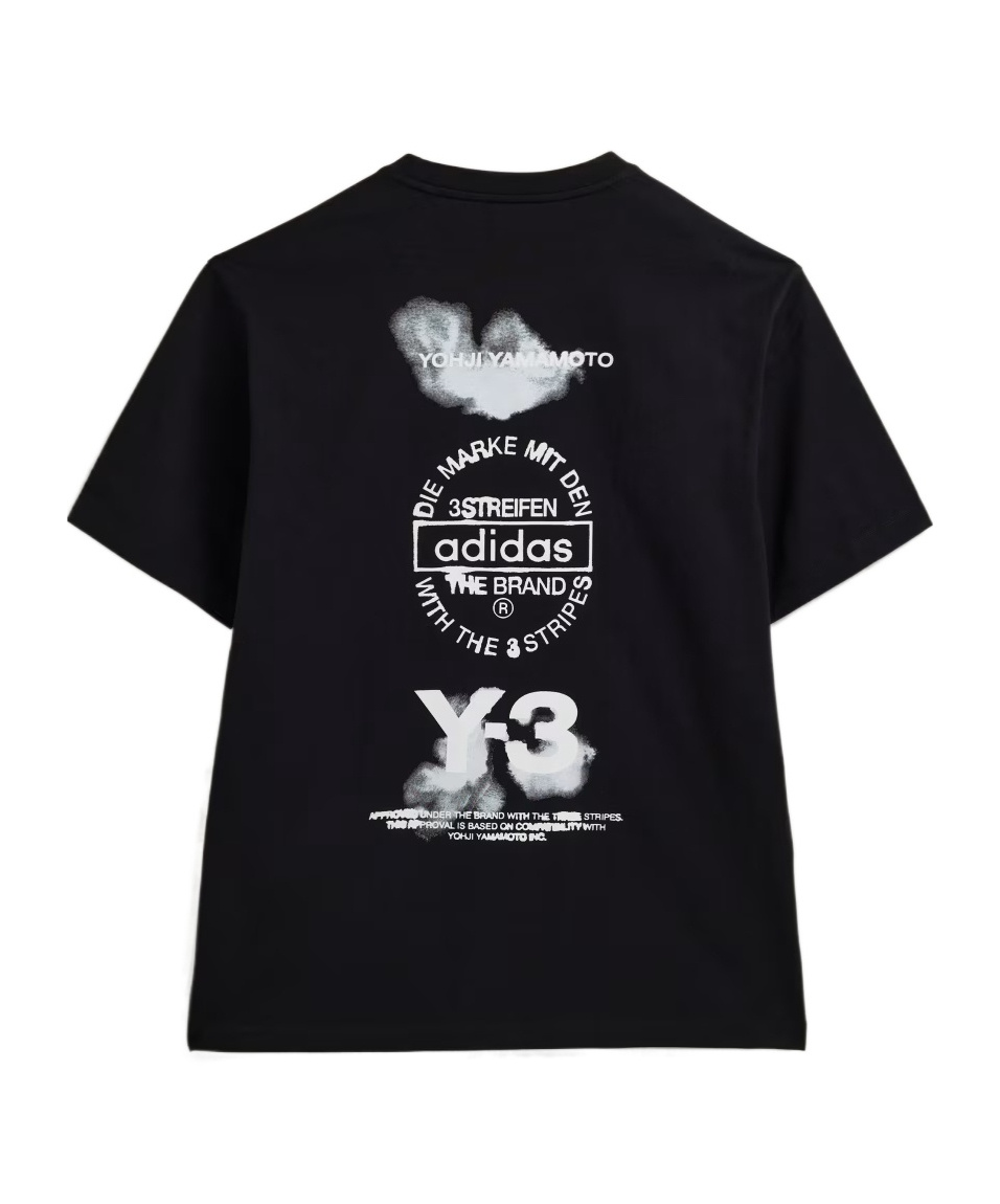 Y-3 Vent-detail T-shirt In Black