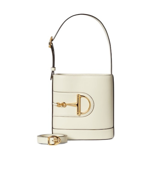 Gucci 73 Mini Bucket Bag In White