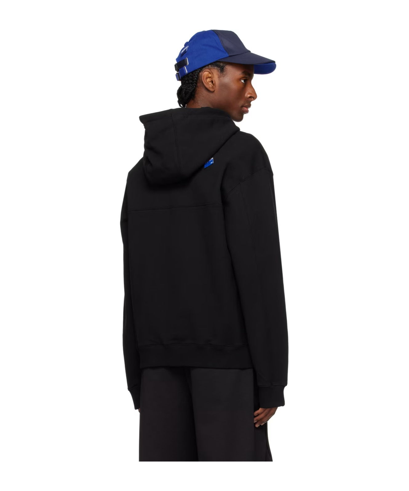 Ader Error Hooded Zipper Casual Jacket In Black