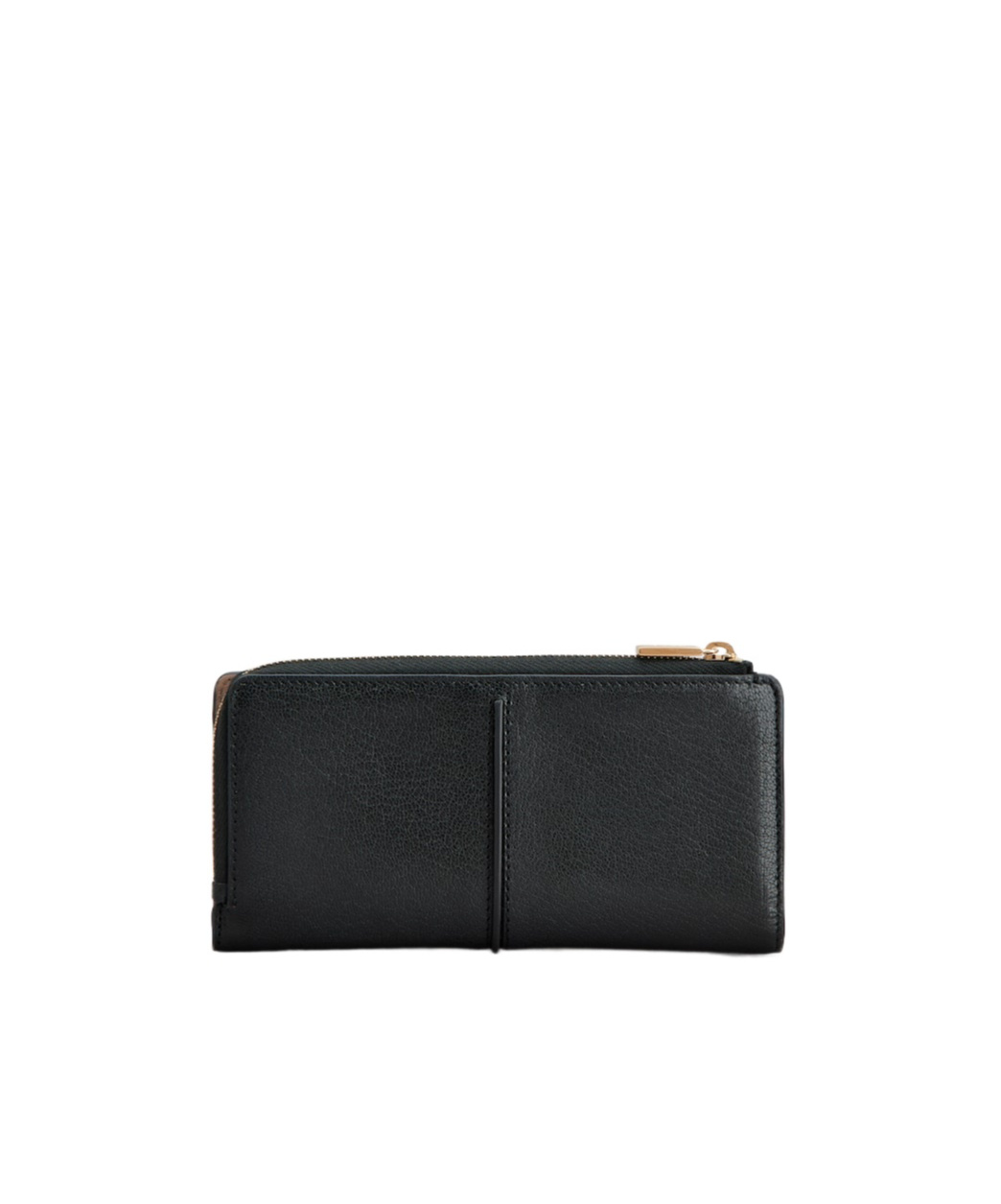 Tod's T Timeless Zipper Wallet In Black